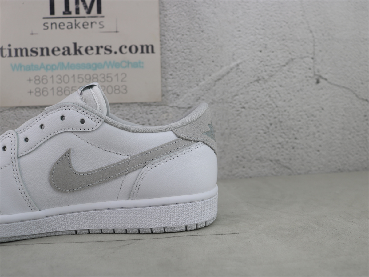 LJR Batch Air Jordan 1 Low OG Neutral Grey 2021 CZ0790-100